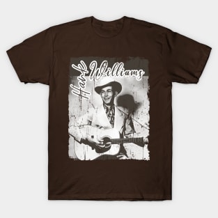 Hank Williams Brown color T-Shirt